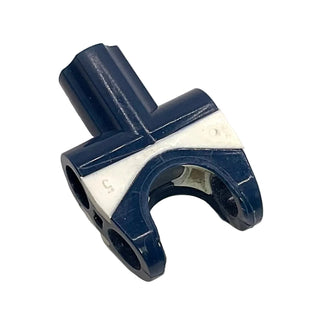 Technic, Axle Connector 2 x 3 with Ball Joint Socket and Axle Socket with Molded White Rubber Insert Pattern, Part# x1192px2