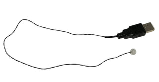 1x1 Stud LED Light-up Round Plate, USB Powered, LS1x1RP Custom Parts United Brick Co® RBG