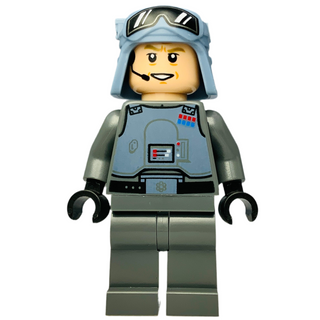 General Maximillian Veers - Helmet with Goggles Print, sw1101 Minifigure LEGO® Like New