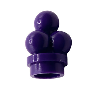 Ice Cream Scoops, Part# 6254 Part LEGO® Dark Purple
