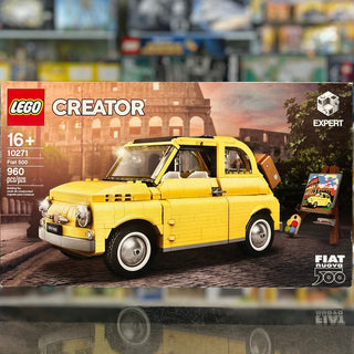 Fiat 500 {Bright Light Yellow Edition}, 10271-1 Building Kit LEGO®