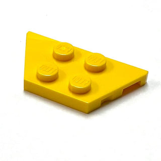 Wedge, Plate 2 x 4, Part# 51739 Part LEGO® Yellow  