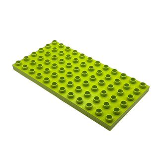 DUPLO® Plate 6 x 12, Part# 4196 Part LEGO® Lime