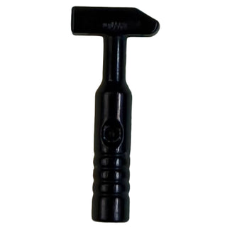 Minifigure Utensil Tool Cross Pein Hammer - 3-Rib Handle Part#11402h Part LEGO® Black