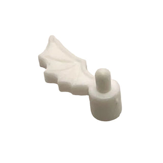LEGO® Minifigure Castle Dragon Wing Plume Left, Part# x46 Part LEGO® White
