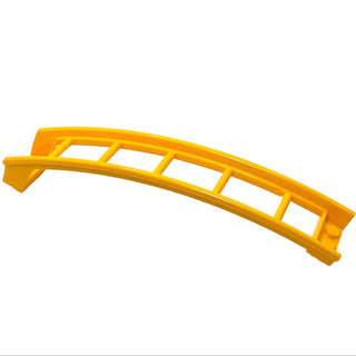 Roller Coaster Large Ramp Upper Part (6 Bricks Elevation), Part# 26560 Part LEGO® Bright Light Orange