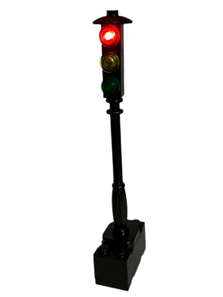 LED Changing Traffic Light on Battery, ACD-T Custom Parts United Brick Co®