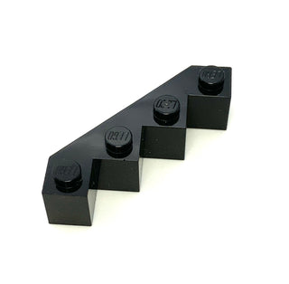 Brick, Modified Facet 4x4, Part# 14413 Part LEGO® Black  