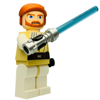 Obi-Wan Kenobi, sw0197 Minifigure LEGO® Like New - With Lightsaber