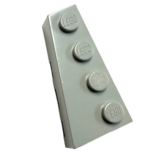 Wedge 4 x 2 Left, Part# 41768 Part LEGO® Light Gray