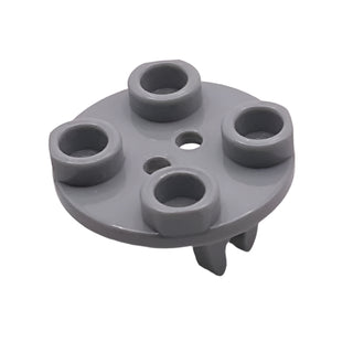 Plate, Round 2x2 Thin with Wheel Holder, Part# 2655 Part LEGO® Light Bluish Gray