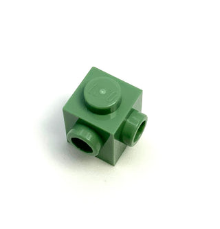 Brick, Modified 1x1 with Studs on 2 Sides (Adjacent), Part# 26604 Part LEGO® Sand Green  