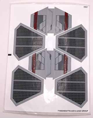 Sticker Sheet for Set Anakin's Jedi Interceptor, 9494 - (71930/4654779), Part# 9494stk01 Part LEGO®