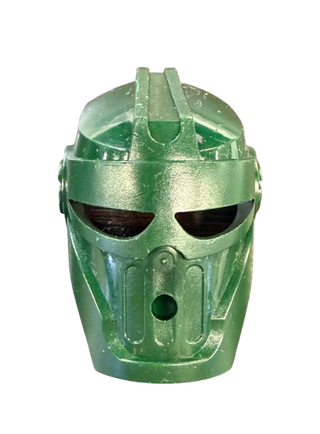 Bionicle Mask Mahiki (Toa Metru), Part# 47307 Part LEGO® Dark Green Like New