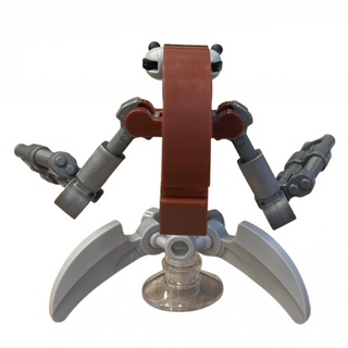 Droideka (Destroyer Droid) - Light Bluish Gray Claws, sw1452, LEGO® Star Wars Minifigure Minifigure LEGO®