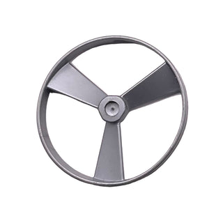 Bionicle Rhotuka Spinner (Propeller/Rotor) with Engraved Code on Side Pattern, Part# 50899pb01 Part LEGO® Pearl Light Gray