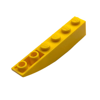 Slope, Curved 6 x 1 Inverted, Part# 42023 Part LEGO® Yellow