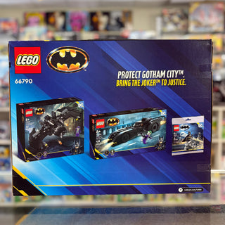 Super Heroes Bundle Pack, Batman, 3 in 1 Gift Set (Sets 30653, 76224, and 76265) - Batman vs. The Joker Gift Set, 66790 Building Kit LEGO®