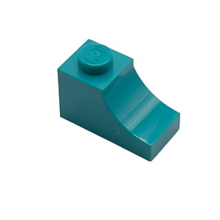 Arch 1x2 Inverted, Part# 78666 Part LEGO® Dark Turquoise