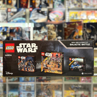 Star Wars Bundle Pack, 3 in 1 Adventure Gift Set (Sets 75372, 75373, and 75391) - Star Wars: The Clone Wars & The Mandalorian Gift Set, 66804 Building Kit LEGO®