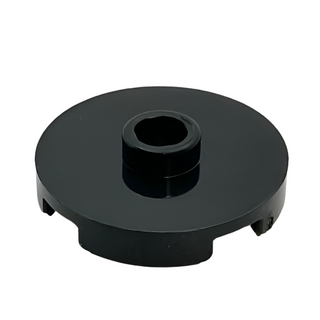 Tile, Round 2x2 with Open Stud, Part# 18674 Part LEGO® Black