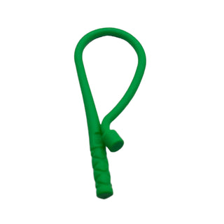 Minifigure, Weapon Whip Bent Flexible, Part# 88704 Part LEGO® Bright Green Very Good