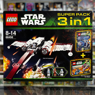 Star Wars Bundle Pack, Super Pack 3 in 1 (Sets 75002, 75004, and 75012), 66456 Building Kit LEGO®