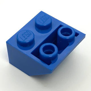 Slope Inverted 45 2x2 with Flat Bottom Pin, Part# 3660 Part LEGO® Blue  