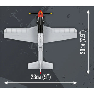 TOP GUN P-51D Mustang Fighter 1/48: COBI Set #5847 Building Kit Cobi Toys