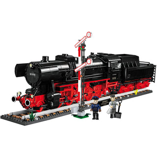 DR BR 52 Steam Locomotive & Railway Semaphore Train Engine: COBI Set #6287 Building Kit Cobi Toys