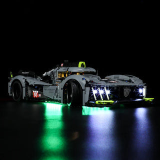 Lightailing Light Kit For PEUGEOT 9X8 24H Le Mans Hybrid Hypercar, 42156 Light up kit lightailing   