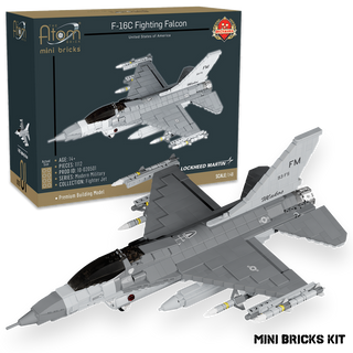 Lockheed-Martin® F-16® Fighting Falcon®, 10-020501 - BrickMania/Mini Brick Kit