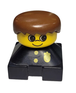 Duplo Figure Brick, Police, 2327pb27 Minifigure LEGO®