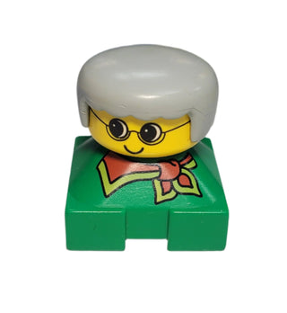 Duplo Figure Brick, Grandmother, 2327pb11 Minifigure LEGO®