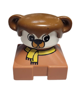 Duplo Figure Brick, Dog Face, 2327pb21 Minifigure LEGO®