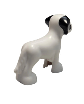 Dog with Shaggy Fur, Black Ears and Nose, 3168pb02 LEGO® Animals LEGO®