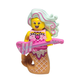 Candy Mermaid, vid001 Minifigure LEGO® Complete with stand and accessories