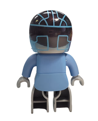 Duplo Figure Miles with Helmet, 47394pb198 Minifigure LEGO®