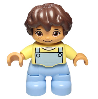 Duplo Girl, Bright Lt Yellow Top, 47205pb073 Minifigure LEGO®