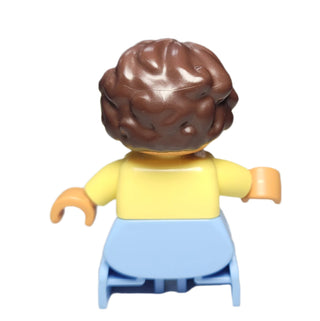 Duplo Girl, Bright Lt Yellow Top, 47205pb073 Minifigure LEGO®