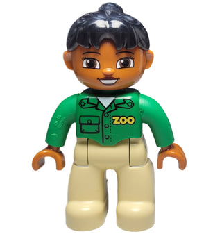 Duplo, Female, Zoo Worker - 47394pb158 Minifigure LEGO®