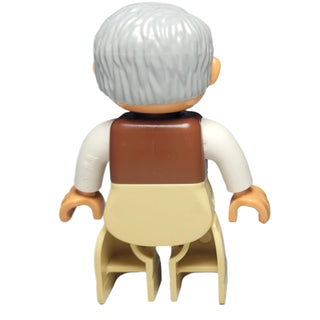 Duplo, Male, Argyl Vest, 47394pb174 Minifigure LEGO®