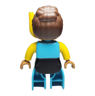 Duplo, Female, Diving Suit, 47394pb269 Minifigure LEGO®