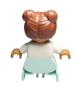 Duplo, Child, Aqua Legs - 47205pb072 Minifigure LEGO®
