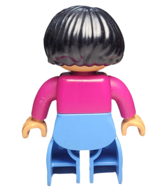 Duplo, Female, Magenta Top - 47394pb015 Minifigure LEGO®