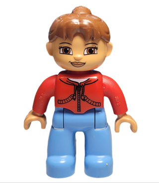 Duplo, Female, Ponytail - 47394pb114 Minifigure LEGO®