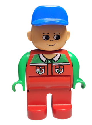 Duplo, Male, Octan Logo - 4555pb040 Minifigure LEGO®