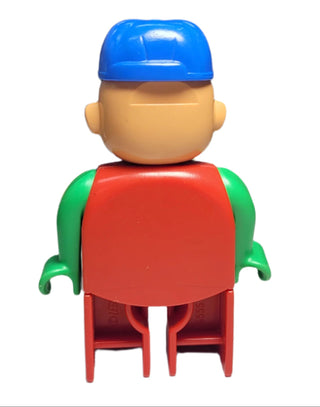 Duplo, Male, Octan Logo - 4555pb040 Minifigure LEGO®