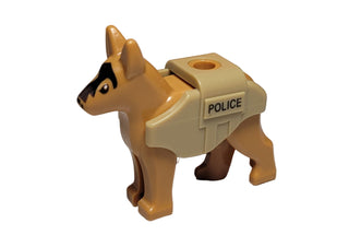 Police K9 - German Shepherd LEGO® Animals LEGO® Dark Tan