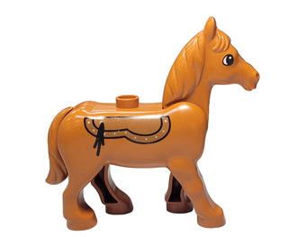 Duplo Horse with Saddle, horse02c01pb02 LEGO® Animals LEGO®